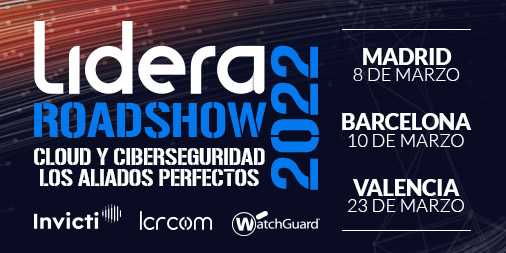 ¡Nos volvemos a ver en nuestro RoadShow #Cloud y #Ciberseguridad los aliados perfectos! 
3 ciudades para presentarte las mejores soluciones de <a href="/InvictiSecurity/">Invicti Security</a>  @LCRtelecom <a href="/WatchGuardSpain/">WatchGuard España</a>  
👇Plazas  limitadas👇 
bit.ly/3HnbtlQ
#ciberseguridad #cloud #roadshow