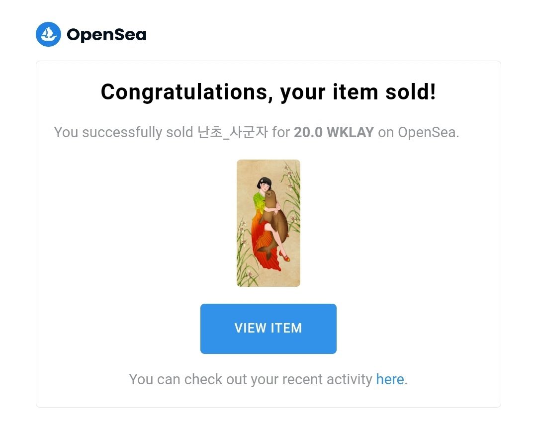 제 첫 홀더님이 되어주신 <a href="/ho_ongji/">🍆HONGJI</a> 홍지님께 무한한 감사를 드려요❤️
아무것도 모르는 늙은이의 클레이튼 이사도 도와주시고, 쭈굴쭈굴되있는 저에게자신감수호자가 되어주신 많은 작가님들께도 사랑을 전합니다ㅠ사랑해요❤️

#첫구매감사트윗 #Knft #nft #nftart #nftartist #hanbok