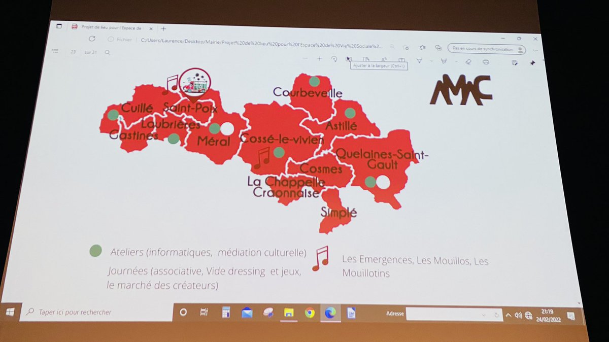 cosse_le_vivien's tweet photo. [ESPACE DE VIE SOCIALE]
Hier soir, élus, associations et habitants se sont réunis pour réfléchir au fonctionnement du futur Espace de Vie Sociale à #CosséLeVivien en @PaysCraon ! 🤝
Réunion co-animée avec l'#AMAC https://t.co/CfWesgcajc
