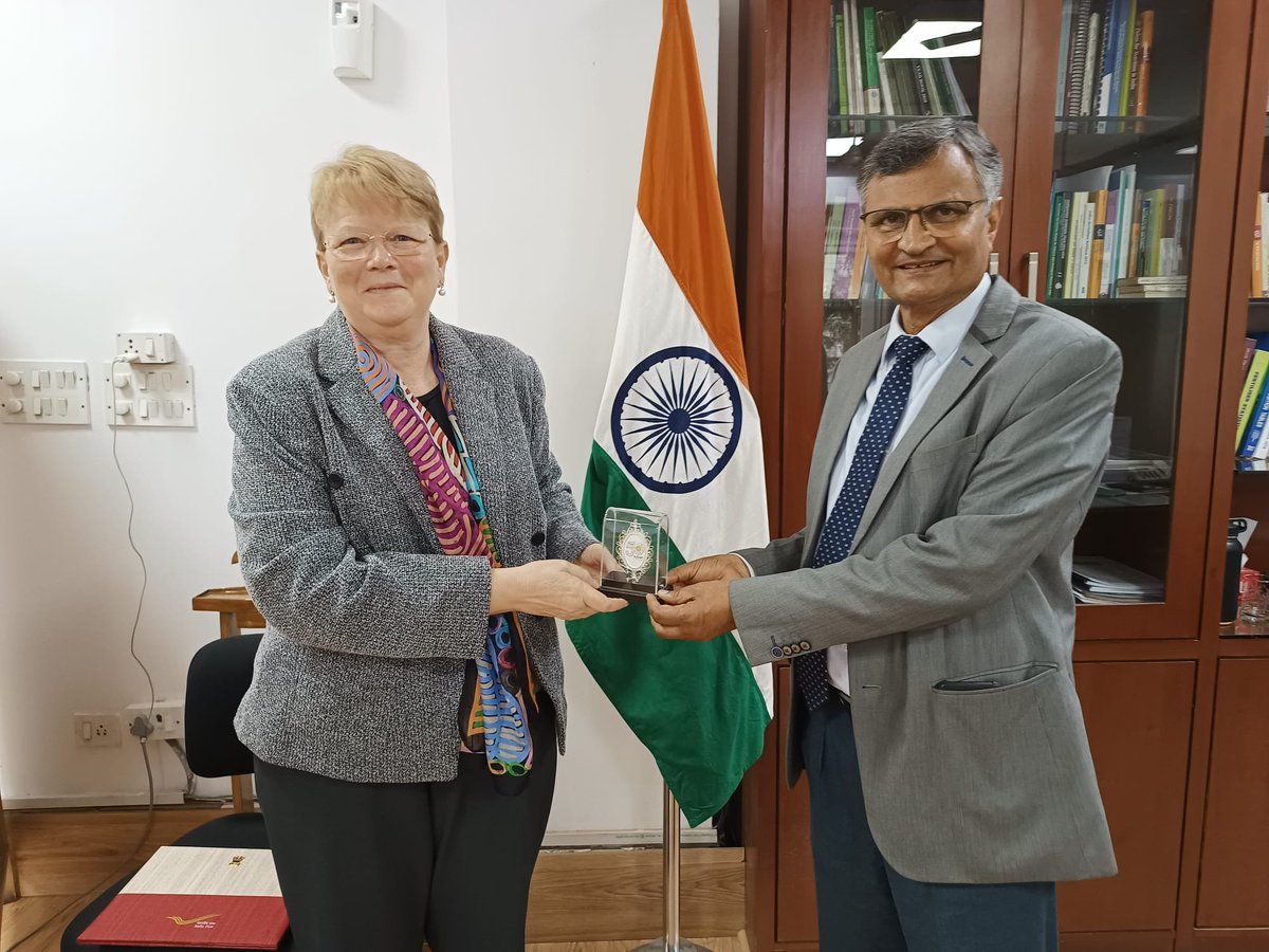 Jacqueline Hughes (@hughes_jackie) on Twitter photo Delighted to meet with Prof. Ramesh Chand, Member, NITI Aayog to present some of ICRISAT's 50th Anniversary mementos and to discuss areas for strengthening our collaboration for dryland agri-food systems. <a href="/NITIAayog/">NITI Aayog</a> Delighted to meet with Prof. Ramesh Chand, Member, NITI Aayog to present some of ICRISAT's 50th Anniversary mementos and to discuss areas for strengthening our collaboration for dryland agri-food systems. <a href="/NITIAayog/">NITI Aayog</a>