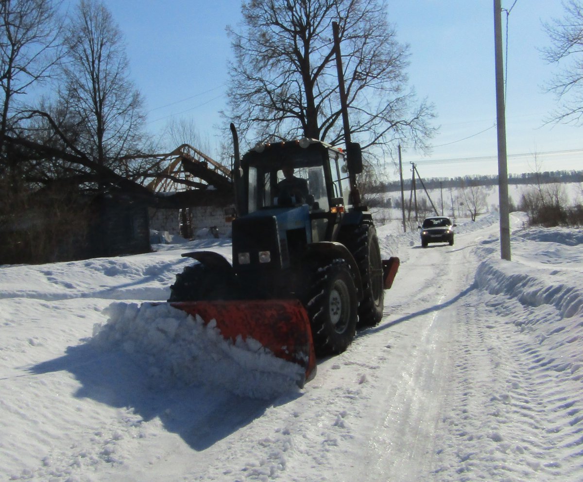 Medvenskoe's tweet photo. @Tularegion71 @TU_Proletarsky механизированная расчистка от снега, с. Руднево https://t.co/a5aQHAqhyr