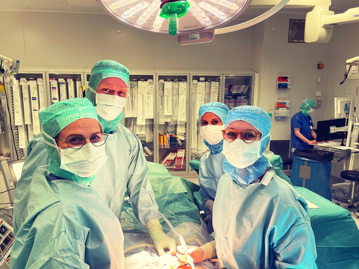 A warm welcome to our new Aortic fellow Anastasia Dean! (to the left) All the way from Auckland 🇳🇿 but originally from 🇦🇺. Lots of memories from Concord hospital Sydney together with David Lindström. The world is small  - something to remember these sad days. #🇺🇦#globalfriends