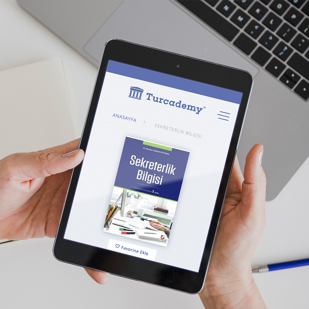 '' Sekreterlik Bilgisi '' şimdi turcademy.com'da !

Detaylı bilgi için web sitemizi ziyaret edebilirsiniz.

#turcademy #onlinekitap #seçkinyayıncılık #menekşetarhanöztoprak #sekreterlikbilgisi
