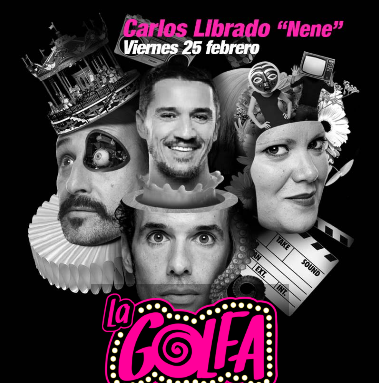 TMaravillas's tweet photo. 𝐋𝐀 𝐆𝐎𝐋𝐅𝐀 🤩
Hoy, viernes, a las 22h llega LA GOLFA 🔝 de @jammingteatro Febrero con...
MÚSICA EN DIRECTO🎶 , risas, carcajadas y un buen rollo imposible de encontrar en ningún otro lugar.
#lagolfa #jammingsessions #teatromaravillas #improvisacionteatral #madrid https://t.co/M31trOyU31