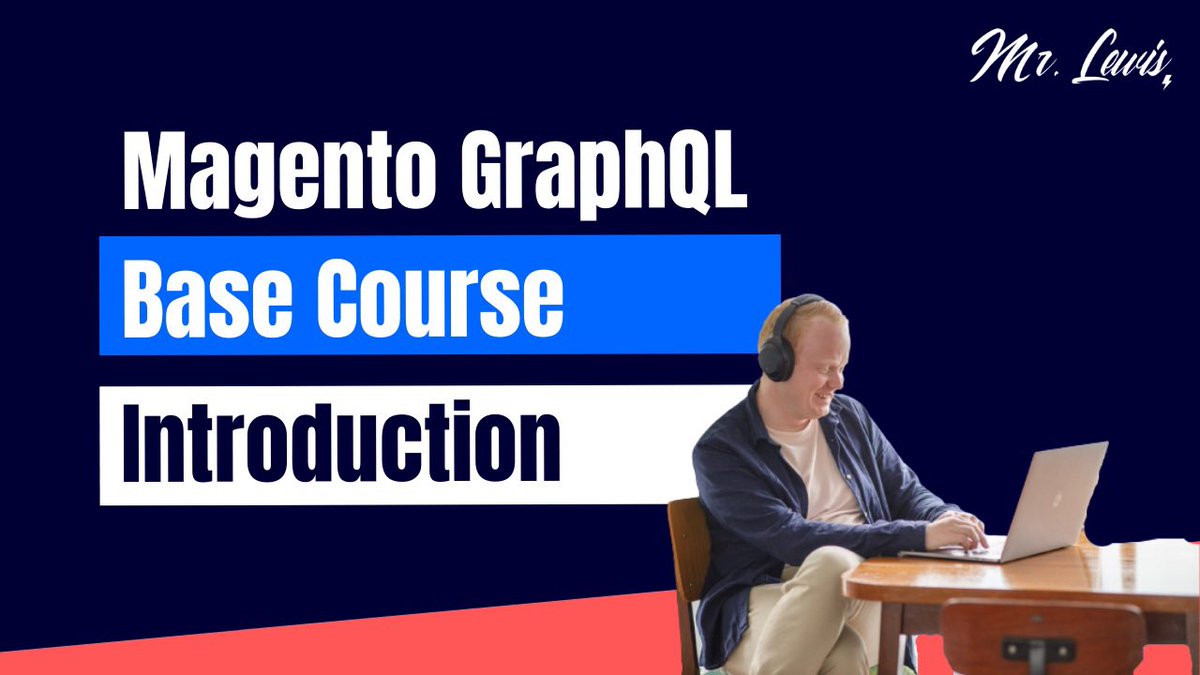 lewisvoncken's tweet photo. Check out my new YouTube channel!
Coding with Mr. Lewis!!
First tutorials available about Magento GraphQL and soon other subjects!
https://t.co/LCsg2jKDk6
#Magento2 #coding #pwastudio #graphql #cyclingdeveloper #mrlewis https://t.co/UDfrgeaVkJ