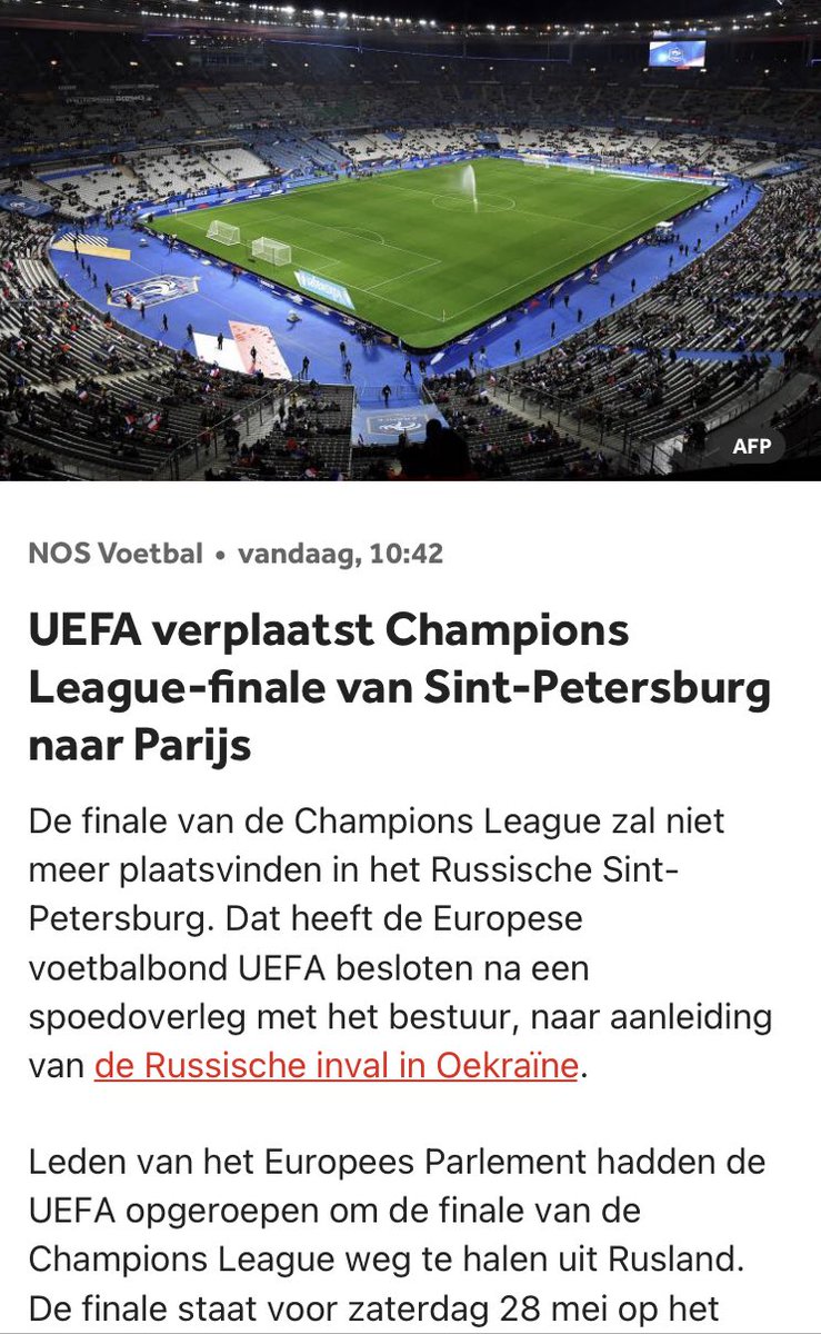 Dit zijn serieuze sancties