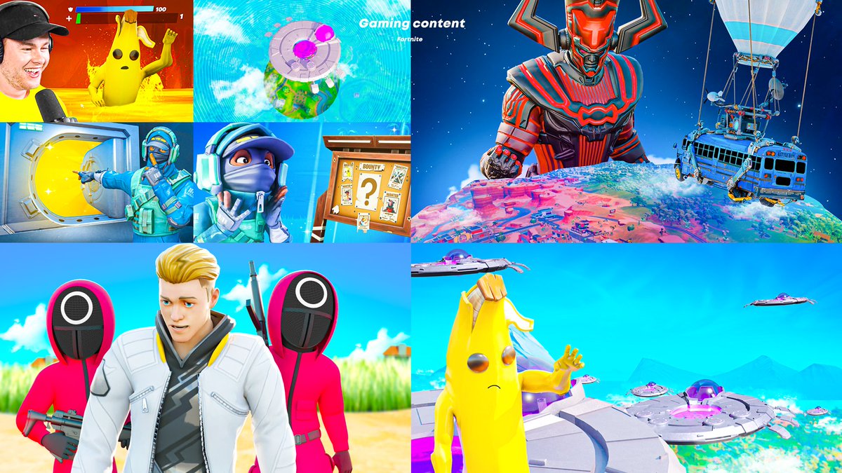 ✨Recent Fortnite thumbnails ✨
Commission are open!

Support is always appreciated♻️
