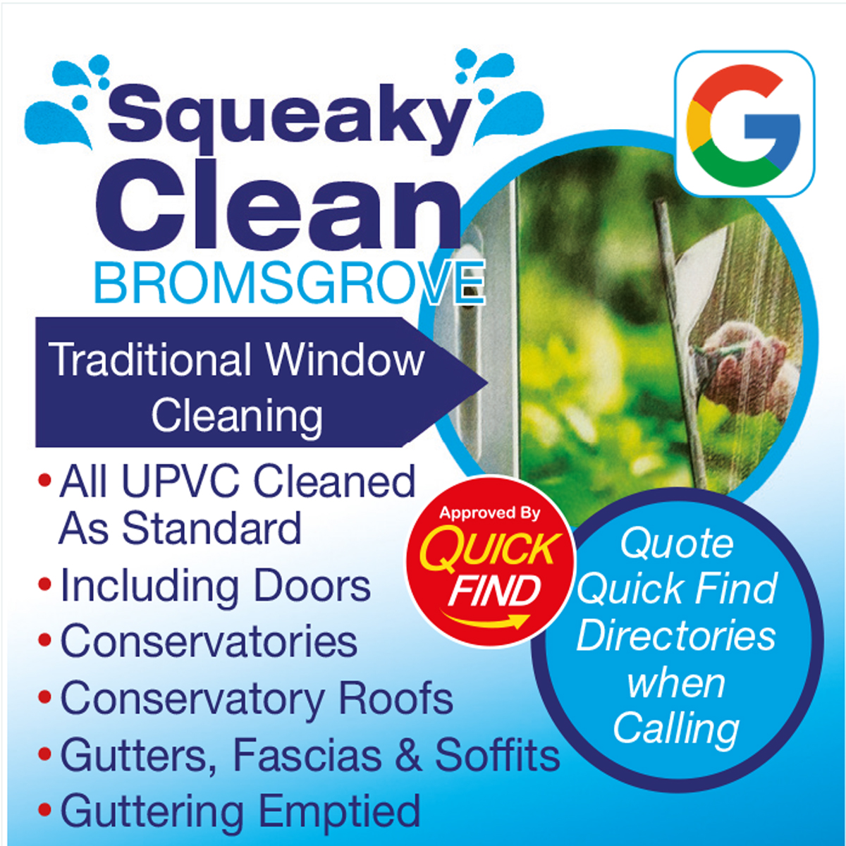 Well hello sun...and hello dirty windows 😱😱  Quick Find Directories Ltd recommend Squeaky Clean Bromsgrove as a local, trusted window cleaner. check them out on our website quickfinddirectories.co.uk/listing/squeak… #windowcleaning #windowcleaner #bromsgrove #redditch #trusted #trader