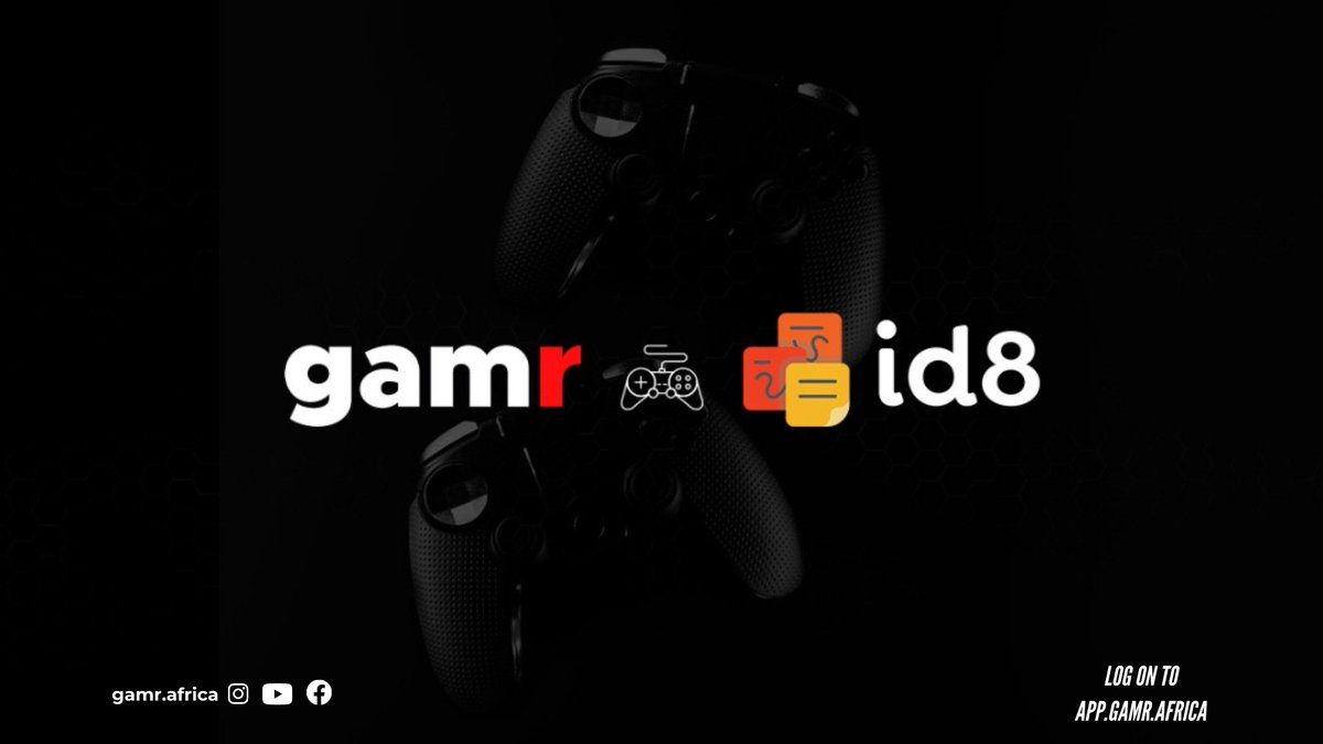 #PartnershipAlert: We are proud to announce the partnership between @gamrafrica and id8 Space. A partnership to embed and develop esports in Tanzania and the larger Eastern African market. @gamrafrica  is Africa's biggest Esports Tournament and gaming platform 🎮🎮. Stay tuned!