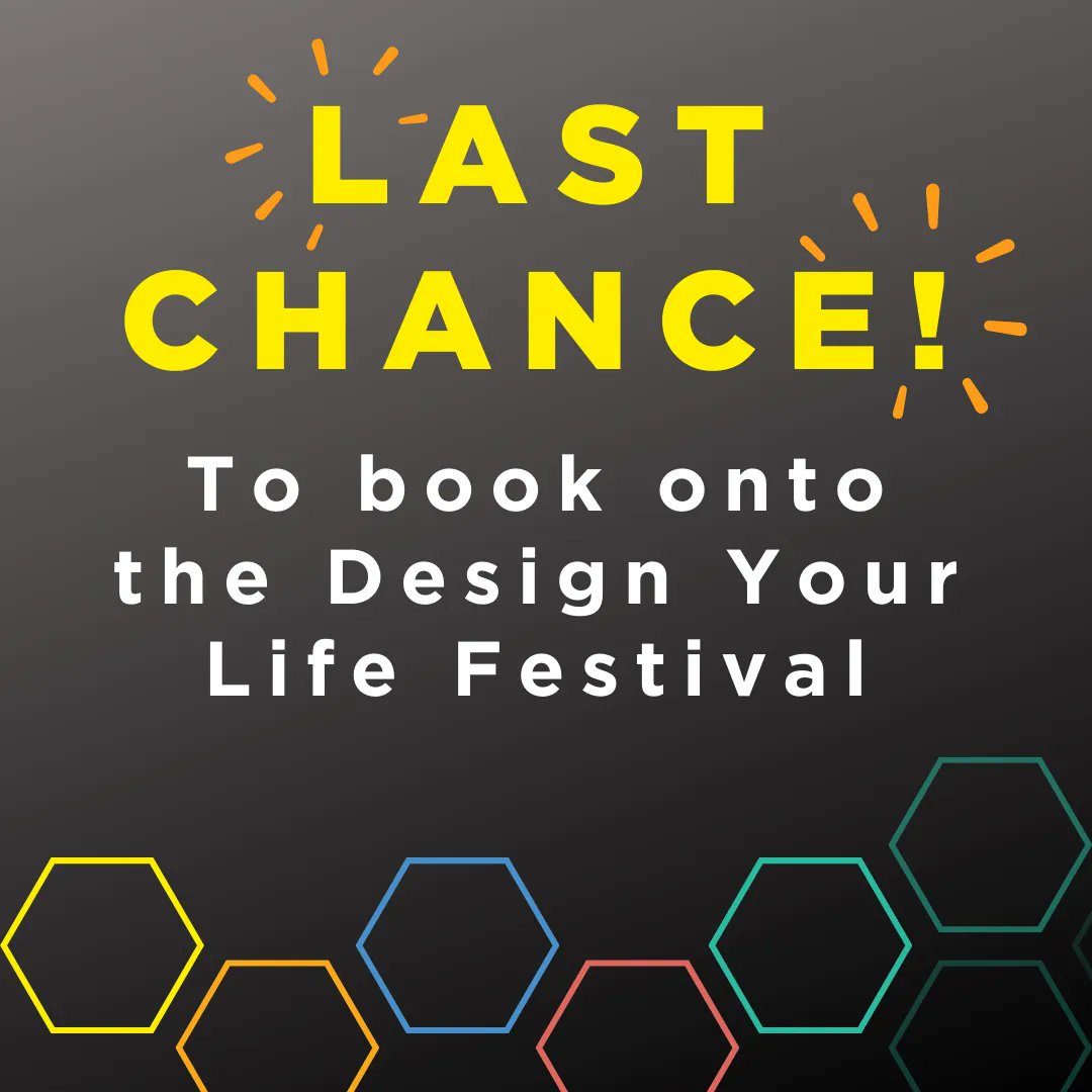 Bookings are closing soon as events start on Monday! Even if you've got things going on next week, take a look at the programme to see if you can squeeze one of the info-packed, future-focused sessions into your schedule! We can't wait to see you there: buff.ly/3qk1UPj