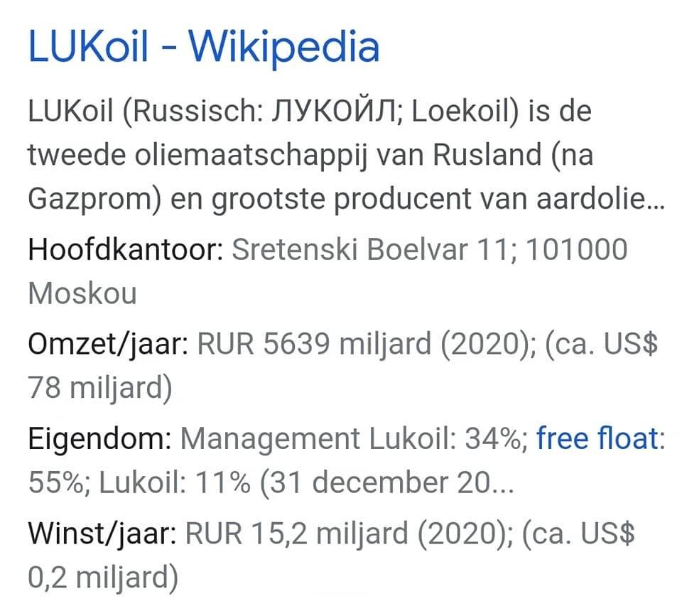 verstrepen's tweet photo. Elk steentje voor het schandalige #RussiaUkraineConflict kan helpen, niet meer tanken bij #lukoil bijvoorbeeld... Kleine moeite... https://t.co/ztjxbPsmrh