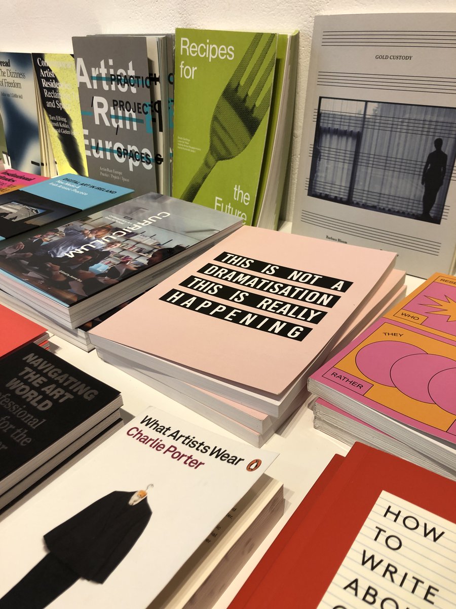 You can now pick up a copy of our book at both The Library Project and at Project Arts Centre, in store or online, for a new lower price of just **€14**. Treat yourself to some weekend reading!

#irishbooks #artbook #supportsmallbusiness 

bit.ly/3shD2J0