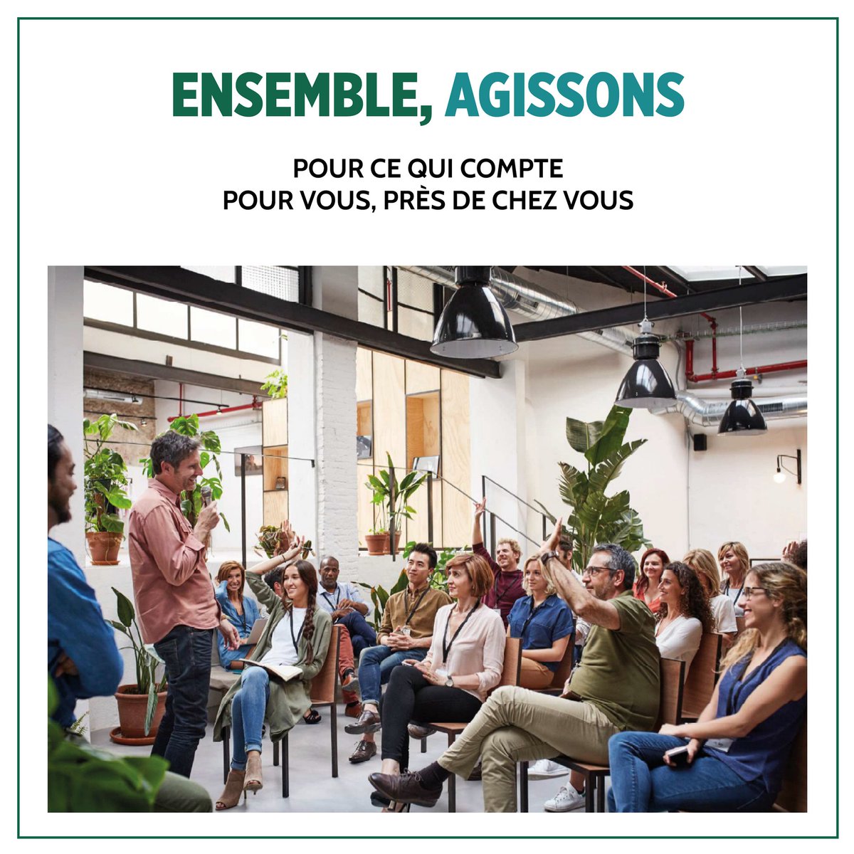 📣 Du 01 mars au 14 avril, les 380 000 sociétaires du @CASudRhoneAlpes sont conviés aux #AGCL2022 de leurs Caisses locales ➡ un moment fort pour notre banque coopérative : retour sur nos actions mutualistes, temps d'échange, élection des représentants 🗓 ca-sra.fr/agcl22