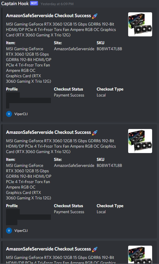 @ViperAIO_ with that overnight 3 piece @ViperAIO_ @ArsonServers @BezosProxy @HandsAIOSuccess