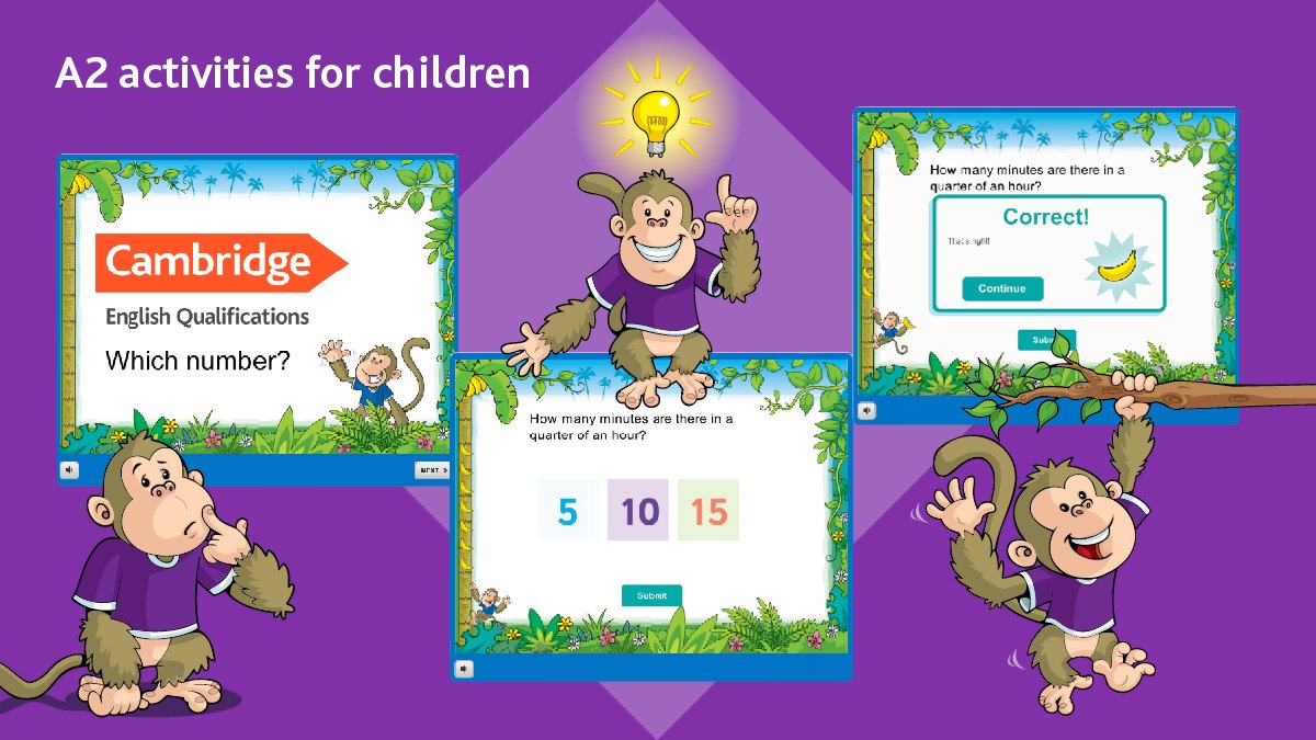 CambridgeEng's tweet photo. Teaching numbers to young learners? Have fun with our online game for A2 level:
https://t.co/etOEANwhkM
#TeachEnglish #YoungLearners #TeachingEnglish #OnlineEnglish #EnglishGames #TeachEnglishOnline #A2 https://t.co/yj6Zqlbzbi