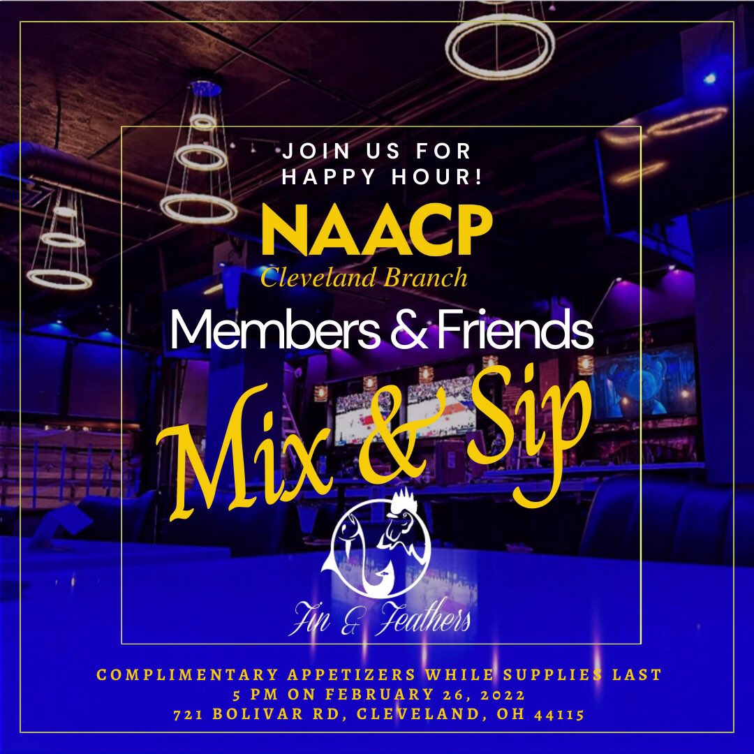 As Black History month comes to an end join us for a membership mixer at Fins &amp; Feathers from 5-7pm. 

Not a member, you’re invited too. You can join right on site! 

We will have complimentary appetizers with opportunities to network and have a good time.