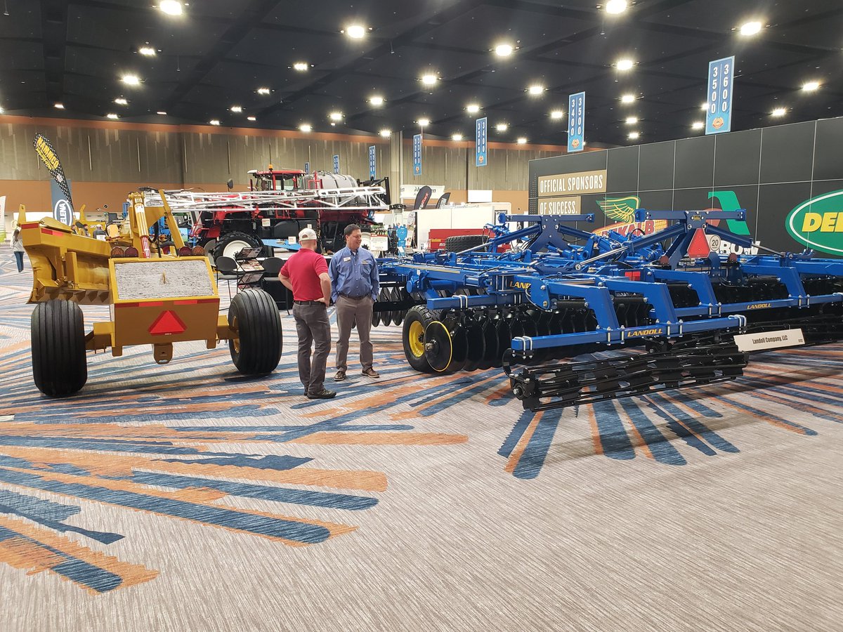 Come see Jamie Meier Landoll Sales Mgr <a href="/farm_gin_show/">Mid-South Farm and Gin Show</a> Landoll Booth #3722 #landoll #brillion #ICON