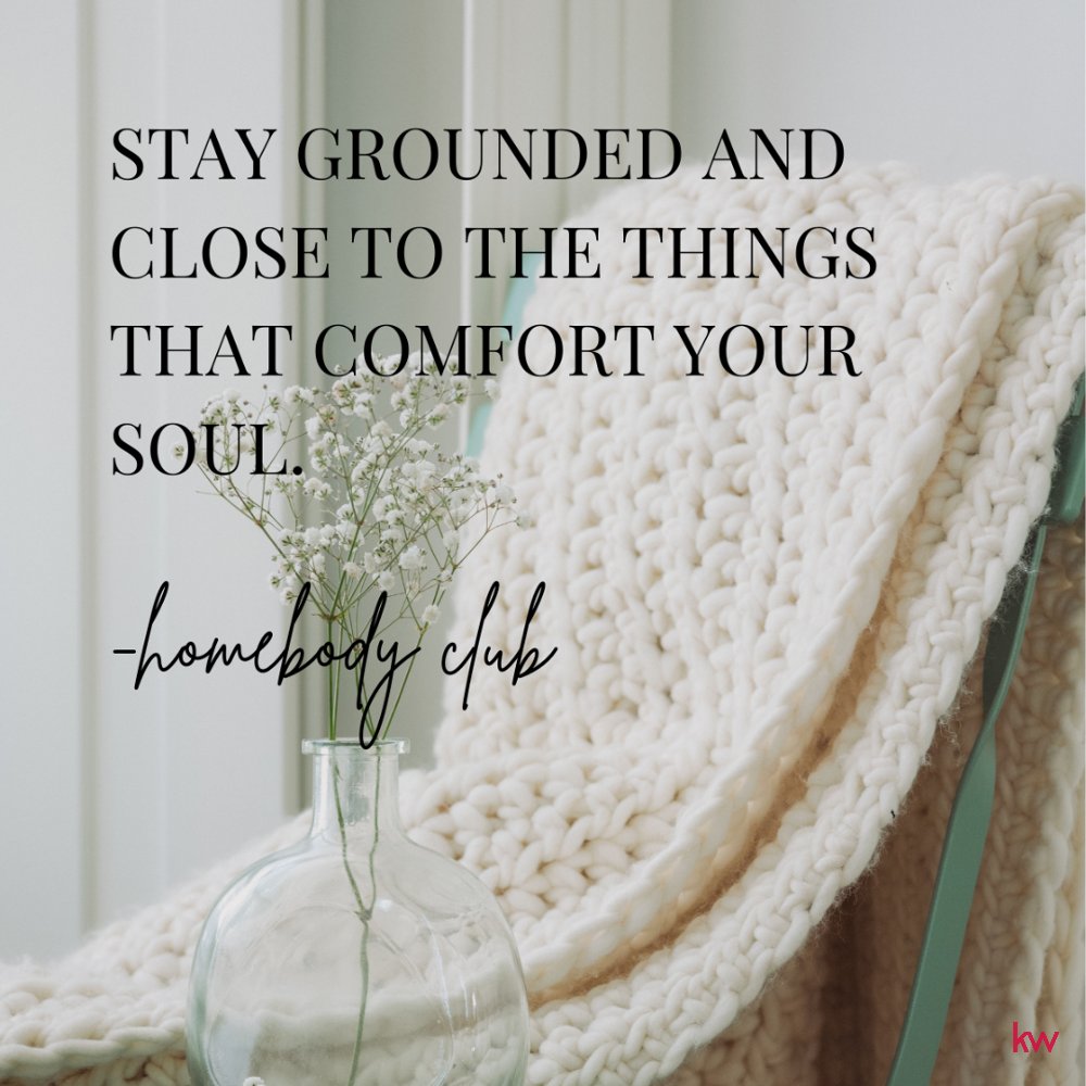 What comforts your soul? Whether it's spending time with loved ones, reading, watching your favorite tv show, a hobby you enjoy, or anything else that brings you happiness, do more of it. #Homebody #HomeSweetHome #HomeIsWhereTheHeartIs #FindYourSpace #LovedOnes #reading #books