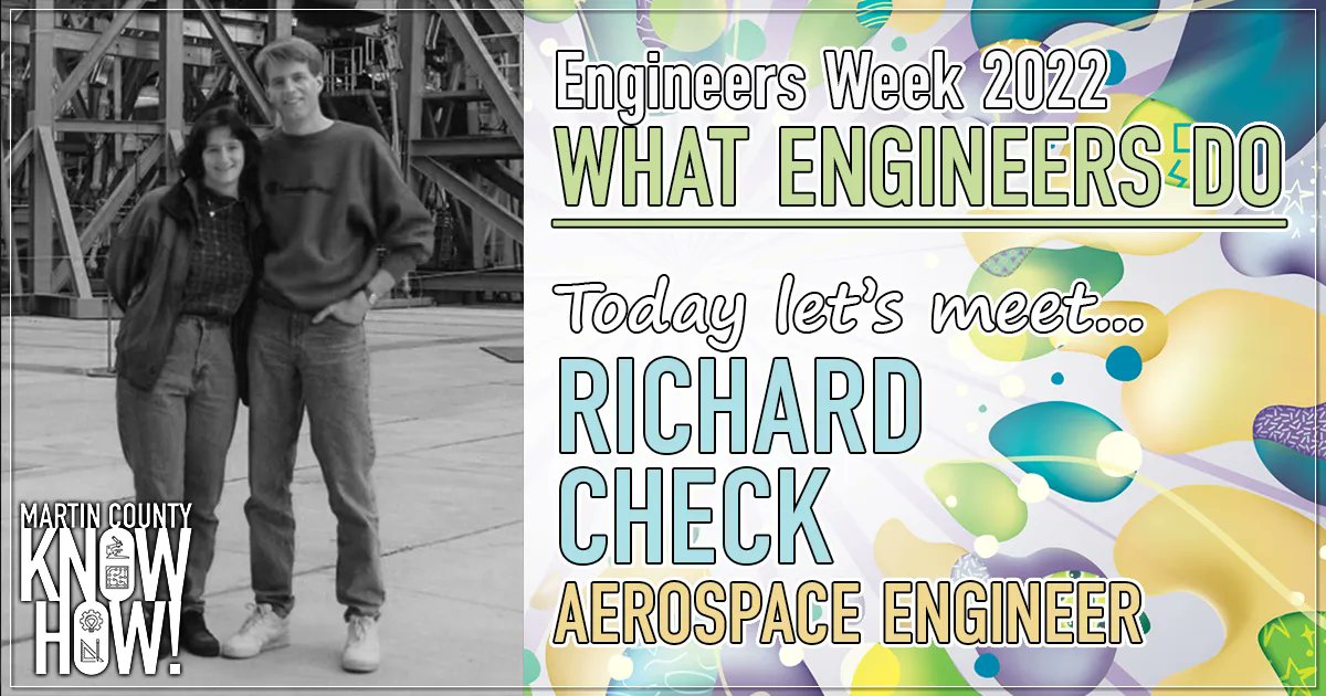McKnowHow's tweet image. We wrap up our #Eweek2022 series on #WhatEngineersDo by introducing you to Richard Check, an Aerospace Engineer with Boeing. Visit McKnow.How to learn about his experience "stress testing" commercial airplanes!