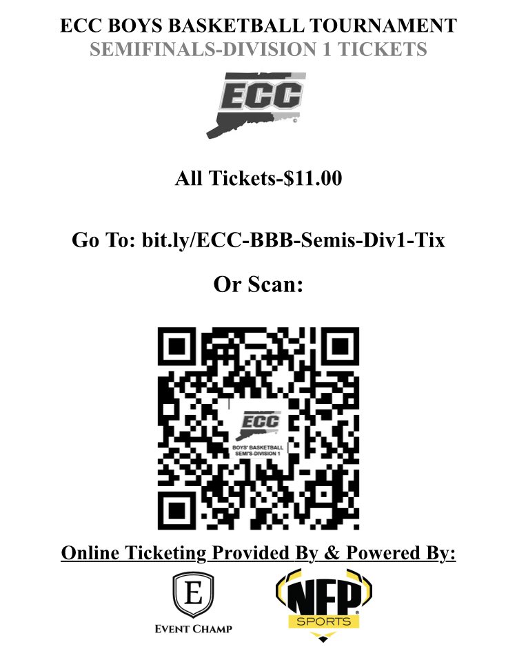 <a href="/LancerNation01/">Lancer Nation</a> Be sure to get your tickets early as the capacity is 800 tickets for the ECC semifinals. Go to: ECCathletics.eventchamp.com DO NOT WAIT! <a href="/LancerHoops/">WHS Boys' Basketball</a> <a href="/WPS_CT/">Waterford Schools</a> Spread the word!!!