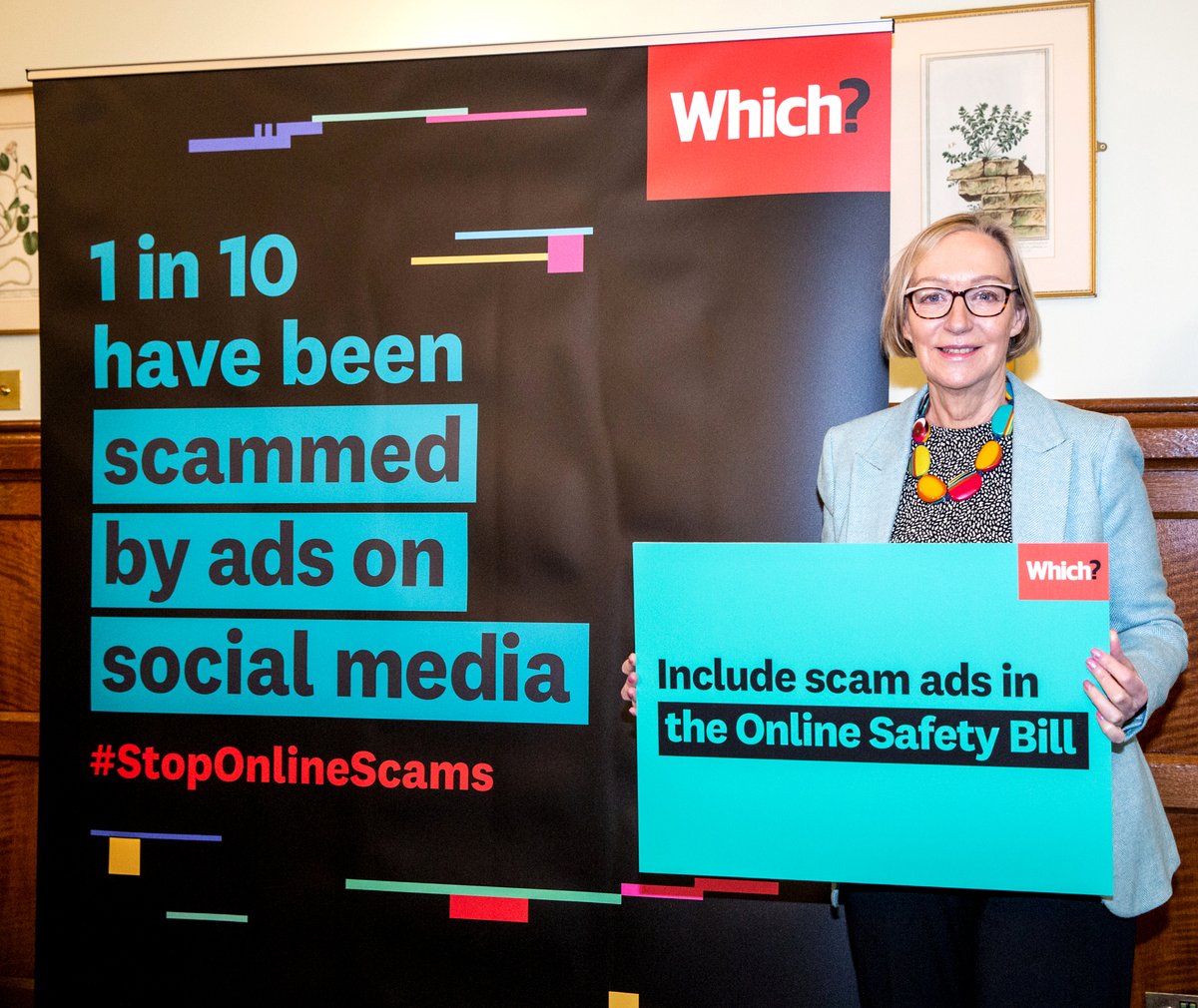 This week I spoke to @WhichUK about tackling online scams. Scam ads are ruining lives, with Tech Giants continuing to profit from victims' misery. 

I urge the Government to help #StopOnlineScams by including paid-for ads in the Online Safety Bill.