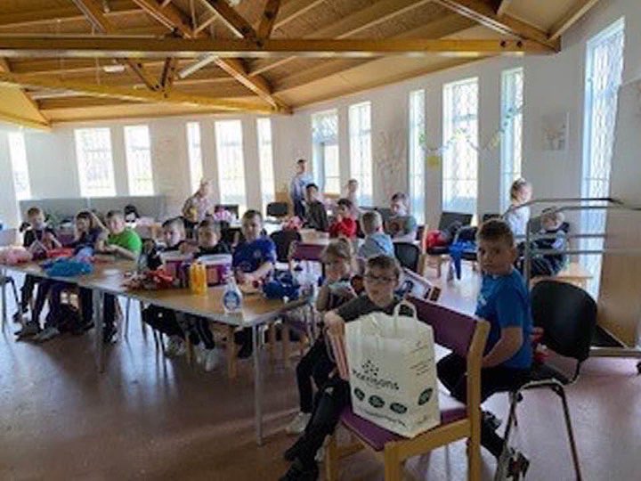 KeepActiveNE's tweet image. Final day of camp. Treat day everyone watching Mr Magoriums Wonder Emporium. By the amount of treats the children have brought they will stopping all weekend. Massive thank you to all our coaches, parents but particularly the children, you have been amazing. See you at Easter!