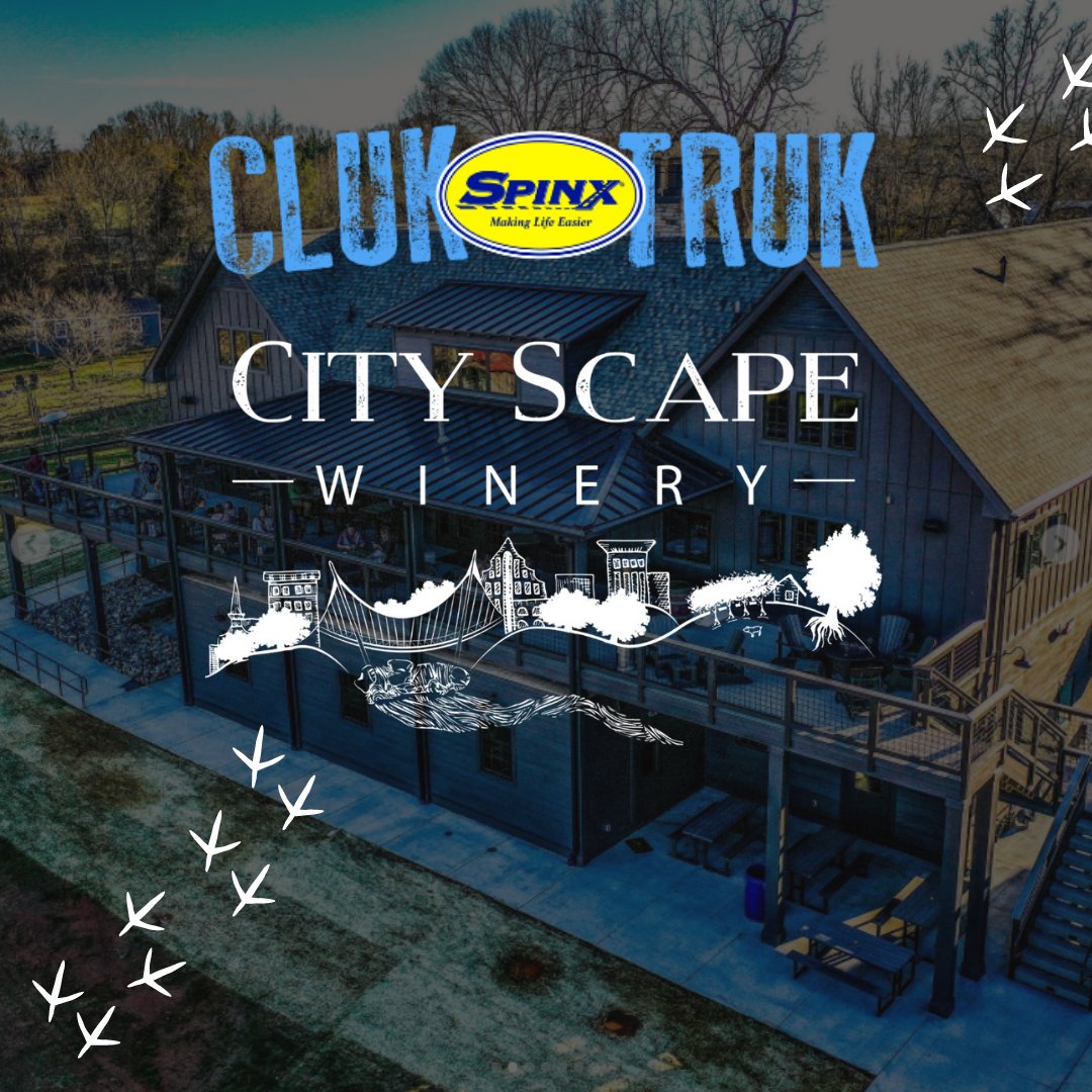 Here's your Sunday Funday plans: Meet us at City Scape Winery and take in their beautiful brand new space with a wine tasting and our legendary fried chicken. We'll be on site all day from 12-5 pm. See y'all there! #SpinxOnWheels