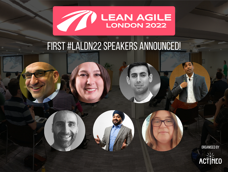 We are delighted to announce the first round of speakers for #LALDN22. We are proud of the quality, experience and diversity these speakers bring together.
<a href="/danvacanti/">Daniel S Vacanti</a>  <a href="/EverydayKanban/">Julia Wester</a> Nithin Bopanna @singhpr Sahin Guvenilir <a href="/sathpal/">Sath 🏴󠁧󠁢󠁳󠁣󠁴󠁿 🌏</a> <a href="/VictoriaJMS/">Victoria MorganSmith</a> leanagile.london/speakers/