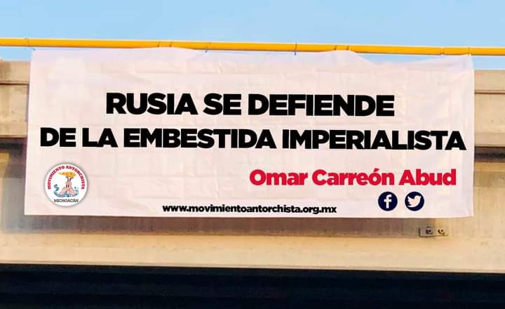 OmarCarreonAbud's tweet photo. Buenos días. Te invito a leer mi #Opinión semanal: RUSIA SE DEFIENDE DE LA EMBESTIDA IMPERIALISTA

Puedes encontrarlo completo:
https://t.co/UQE6KB7Nli y en
https://t.co/tkgZrqaSKz https://t.co/nHco8YeVnx