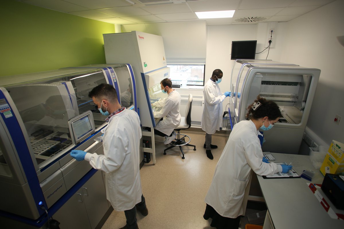 Huge congratulations to the laboratory testing team!
Their hard work &amp; dedication was integral to <a href="/GovJersey/">Government of Jersey</a>'s response as we mark one million Covid-19  PCR tests.
#BehindEveryTest
#AtTheHeartOfHealthcare
#IValueLabStaff
#COVID19