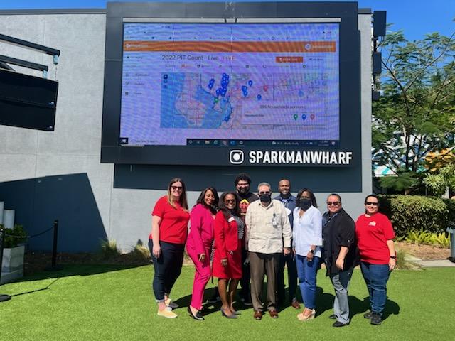 THHIorg's tweet photo. The #PITCount22 was a success 🎉Joining forces with @HillsboroughFL, @CityofTampa, @TampaVA, @HUDSouthwest to end homelessness in Hillsborough County never falls short of amazing. We'd like to thank Sparkman Wharf for the hospitality and our volunteers for a helping hand! 😃 https://t.co/RSrKOHd6y1