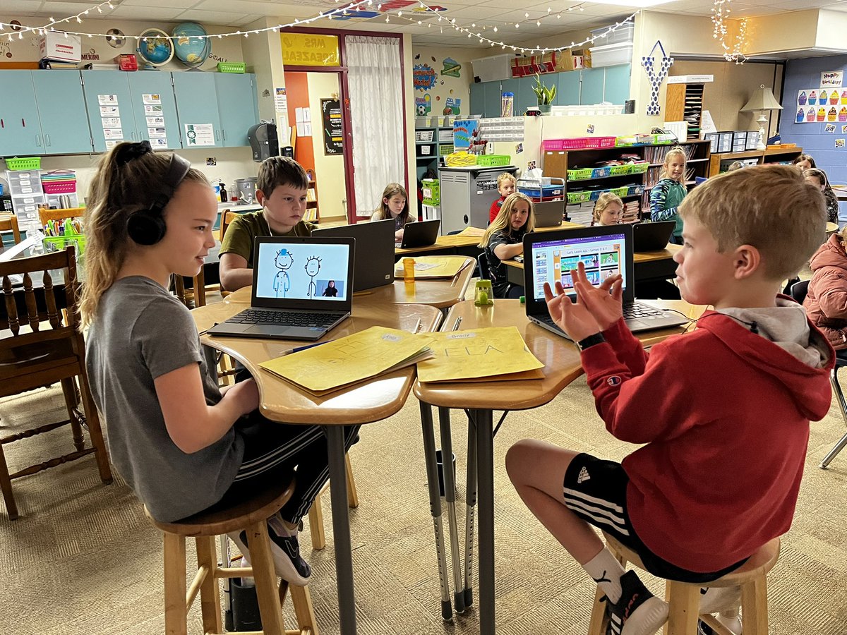Our next novel is a biography about  Helen Keller. Taking some time to learn a few words in sign language.