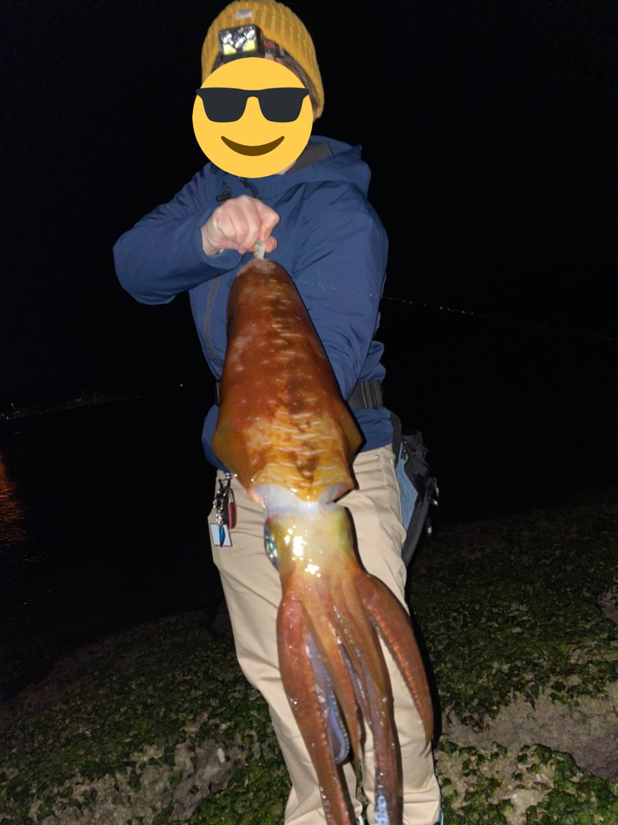 atumak's tweet photo. ついに念願のモンスター釣りました🥳
足と震え、手の震え止まらんかった(笑) https://t.co/cUyj7whJd9