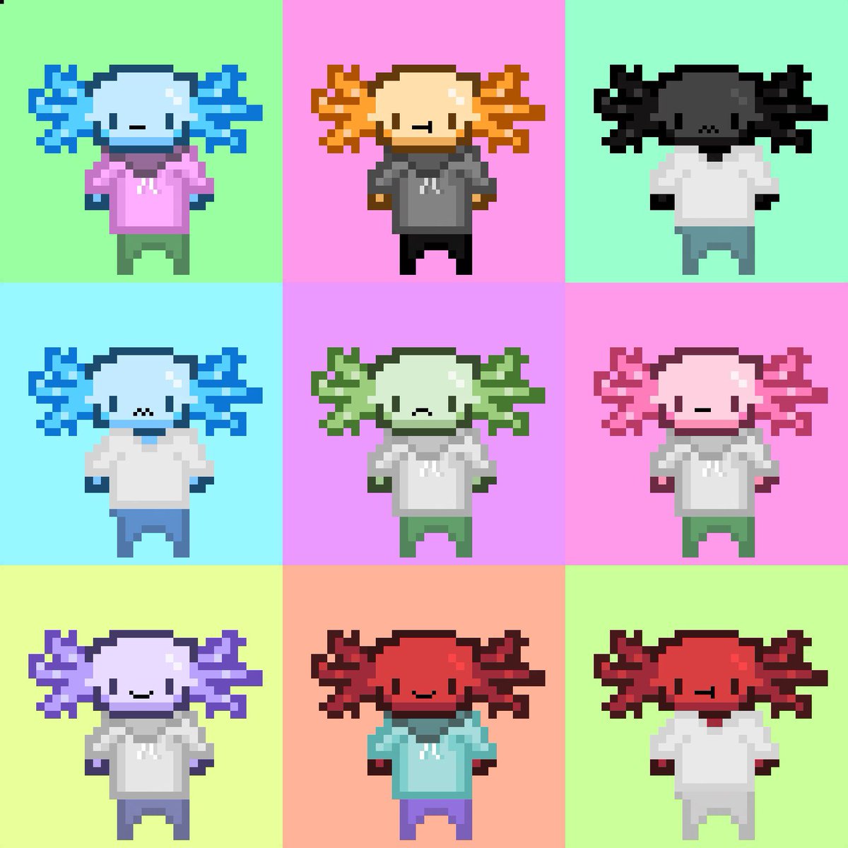 here a small sneak peak into the collection

also a small giveaway of 5 nfts

1 - follow
2 - like+retweet
3- tag 3 friends

#Sologenic #GoSOLO #NFT #NFTGiveaway #NFTcollection #NFTs #NFTCommunity #XummCommunity #XRPL