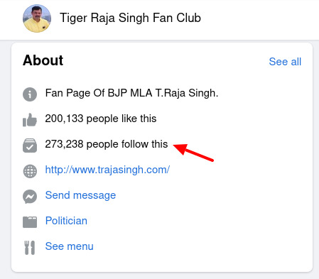 unhate_in's tweet photo. Alt News wrote to @metaindia about the page engaging in hate speech. The page was taken down for violating Facebook's community standards. It had over 2.7 lakh followers. 

6/6 https://t.co/dqRfKuvlr3