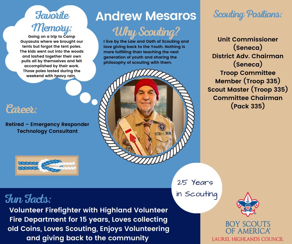BSALHC527's tweet photo. Congratulations to Andrew Mesaros on receiving the Silver Beaver Award for the Seneca District. We are thankful for Andrew and his dedication to Scouting. Congratulations, Andrew! #SilverBeaverAward https://t.co/AwbbG3QSAa