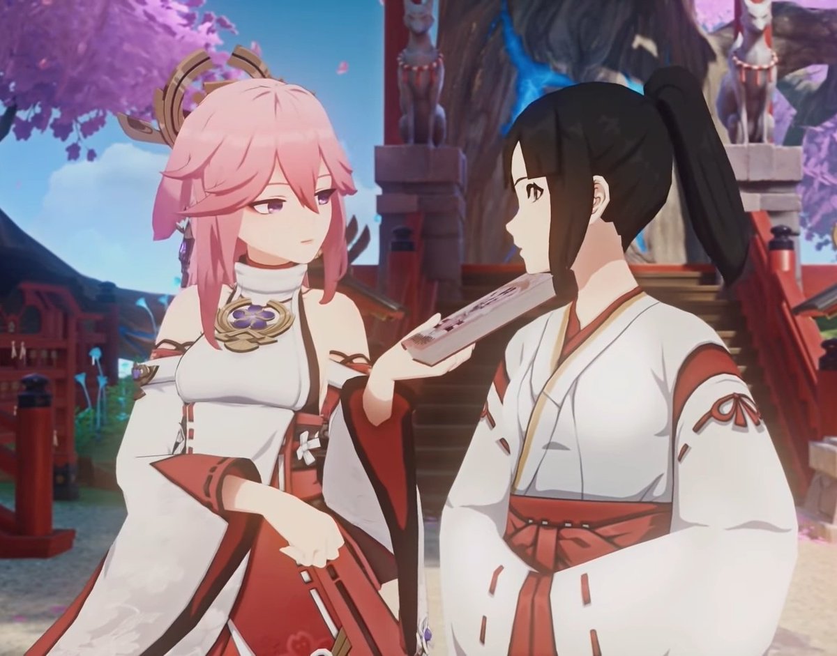 🍙Hourly Yae🌸 (@hourlyyaemiko) on Twitter photo 