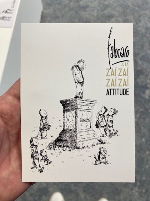 RencontresBDAIX's tweet photo. Fabcaro ou la Zaï Zaï Zaï Zaï Attitude – Une exposition BD Aix 2022
https://t.co/KyN4mEkl6V
🙏 @La_Ribambulle 
#bdaix2022 #exposition @aixmaville #aixenprovence https://t.co/bu760gXz4C