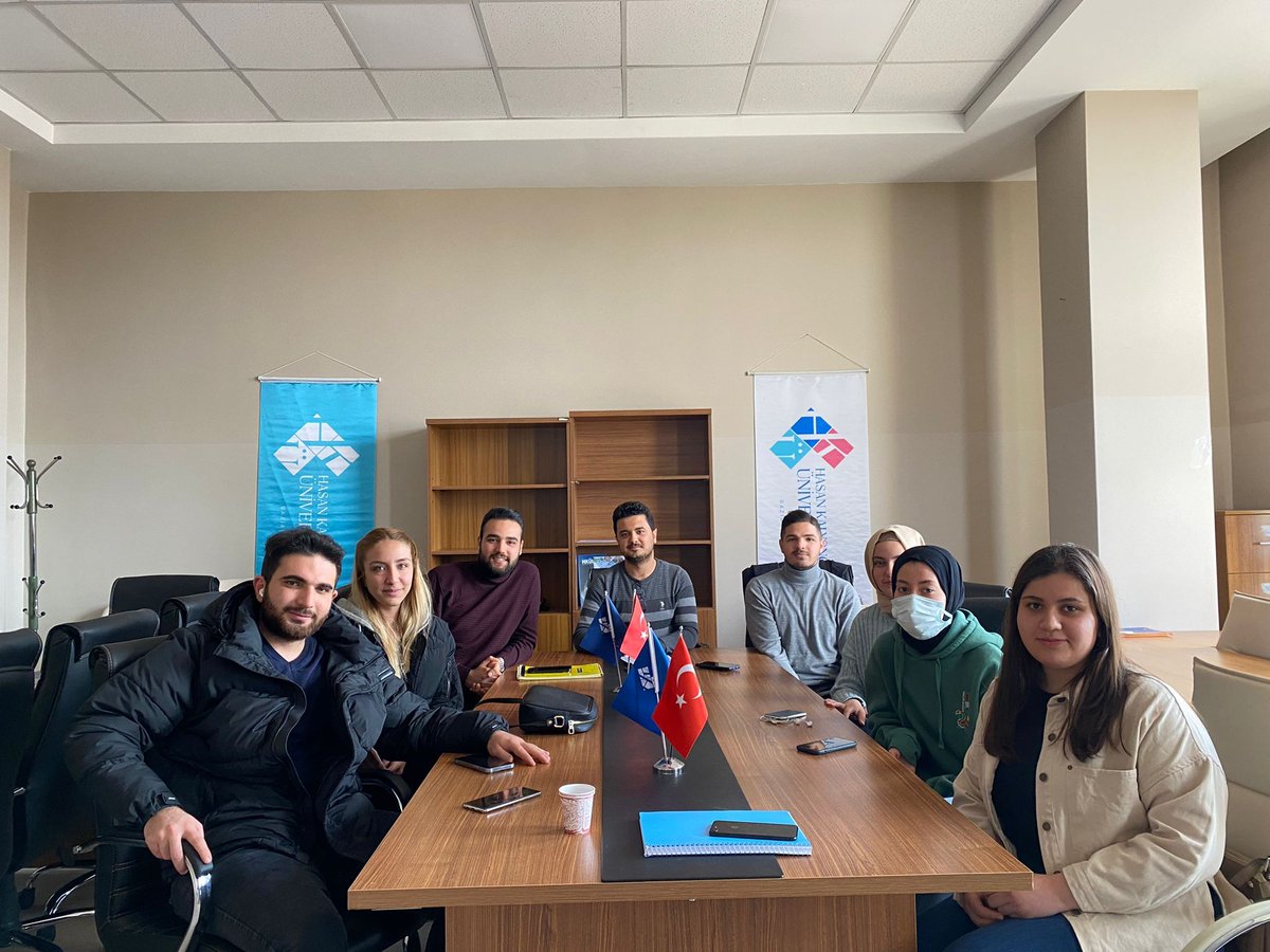 📢HKÜ İŞLETME TOPLULUĞU -YÖNETİM KURULU ÜYELERİ ile  birlikte ; Şubat -Mart aylarını kapsayacak etkinliklerimizin durum değerlendirmesini yapmak ve yeni etkinlikler planlamak üzere HKÜ TEKNOFİS'te buluştuk. ✌️

<a href="/TurkayDereli/">Türkay Dereli</a> <a href="/hkuiisbf/">HKÜ İİSBF</a> <a href="/ProfMazlumCelik/">Mazlum Celik</a> <a href="/hkusks/">HKU Sağlık Kültür ve Spor Müdürlüğü</a> <a href="/zeynep_ozguner/">Zeynep Özgüner</a>