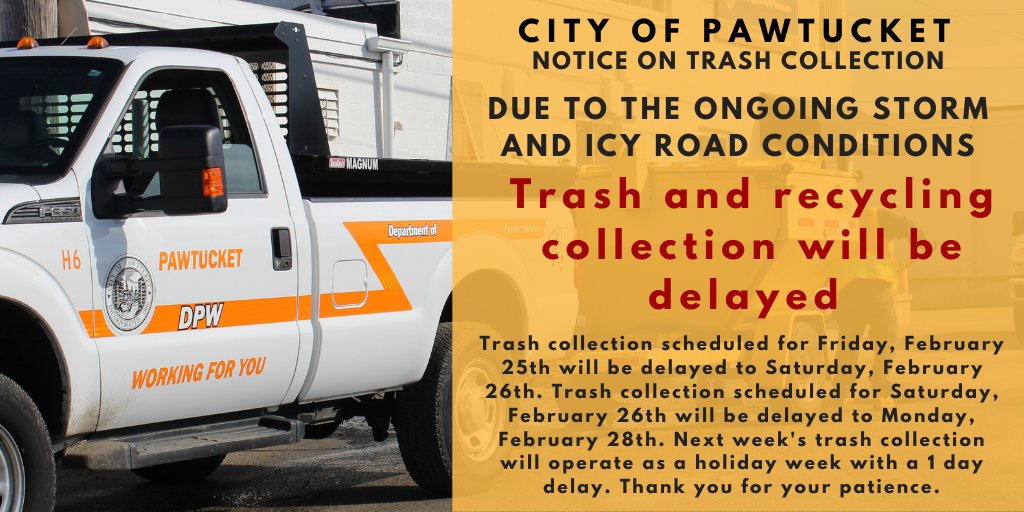 Pawtucket Recycling Schedule 2022 City Of Pawtucket Ri (@Cityofpawtucket) / Twitter
