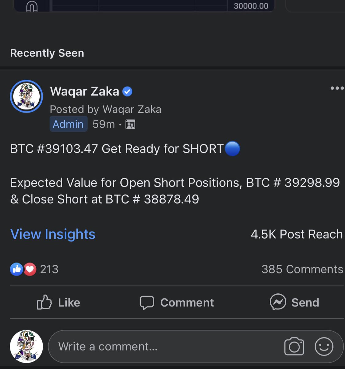 Bitcoin Godzilla trading, Within 59minutes , how much profit you made when  I gave this signal on my FB ? To Join future trading signals click here  https://t.co/UgJ2jQS4iJ