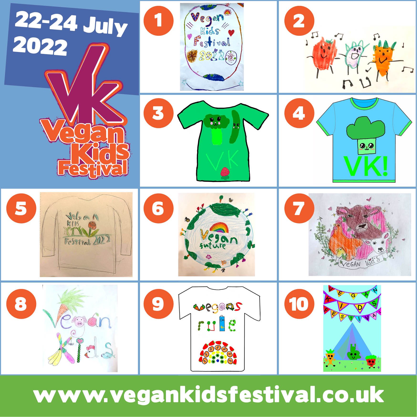 Vegan kids festival (Vegankidsfest) / Twitter