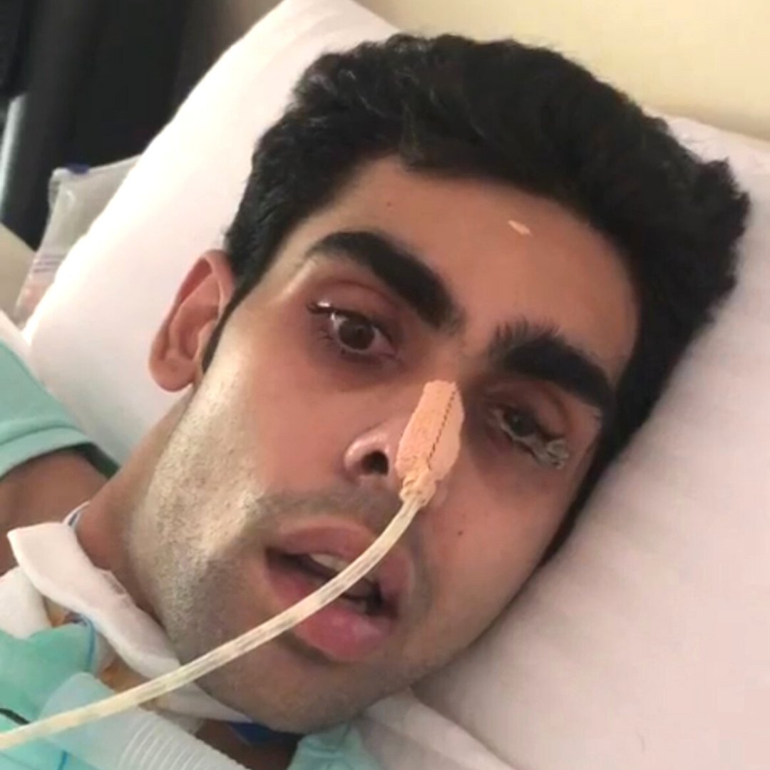 'In December 2020, Parthiv Mehta fell from a building which caused a traumatic injury to his brain. He still can’t move or even swallow food or water on his own. We need your support to afford his specialised rehabilitation treatment.' Please help: bit.ly/Save-Parthiv