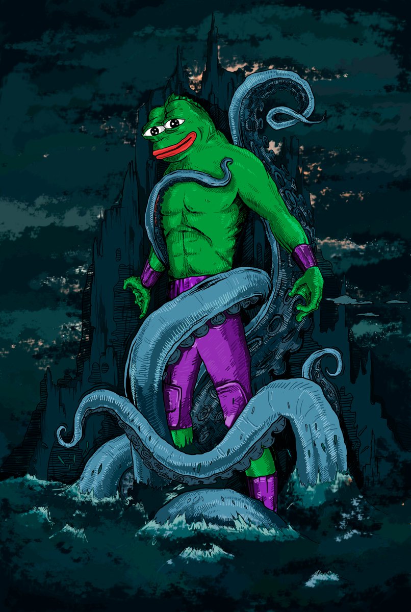 toooosober's tweet photo. My next work is available !  “Pepe Lord of the sea” for sale on @withFND! 🌐

#FrogFam 🐸 #Pepe #NFTs #NFTartist #NFTauctions #cryptoart #nftcollectors #collectors #withFND #pepe #pepenft 

https://t.co/nsqU40LfiK https://t.co/PRm9agkmga