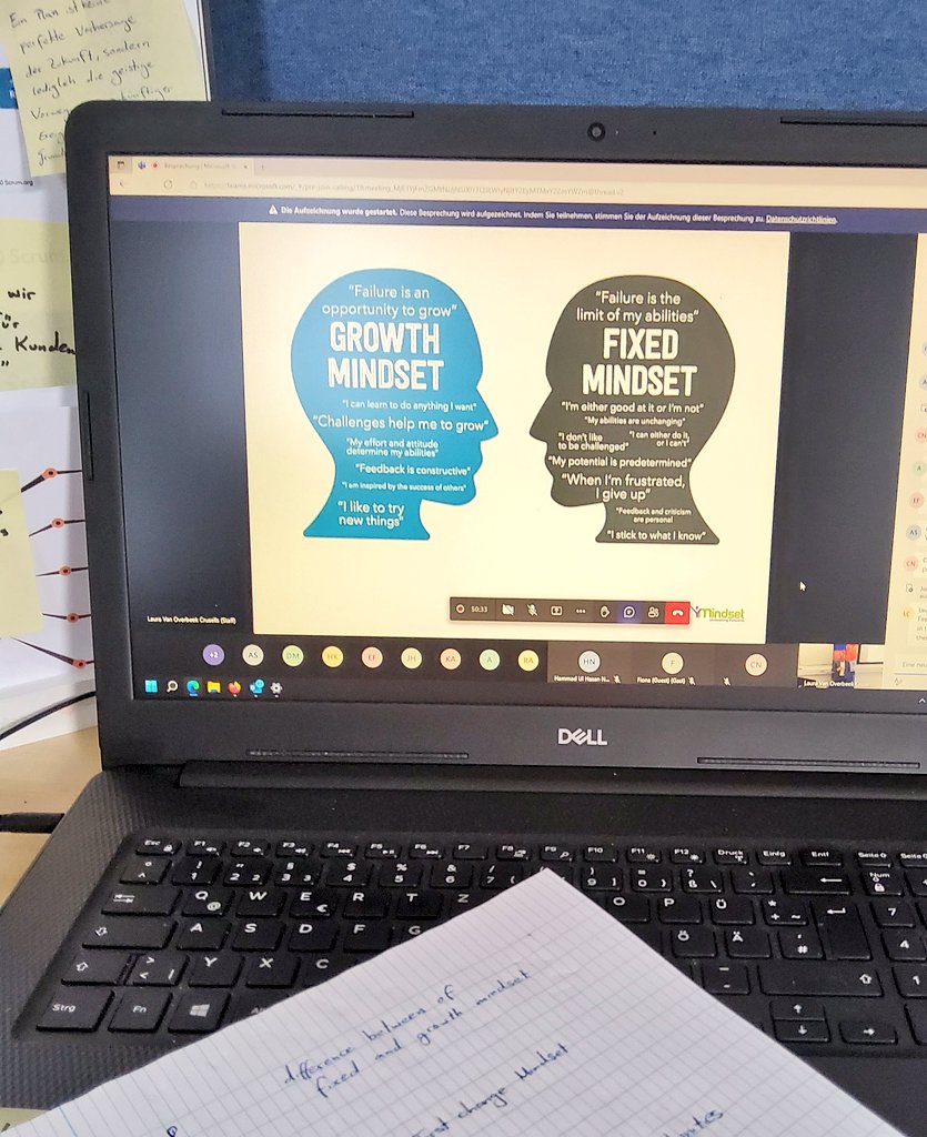 "Mindset is cultre" ! Brilliant talk by Jamie McBrearty about growth mindset at the #UoDEntWeek22. Gave me a lot to think about. <a href="/UoDEnterprise/">Centre for Entrepreneurship, University of Dundee</a> #Mindset