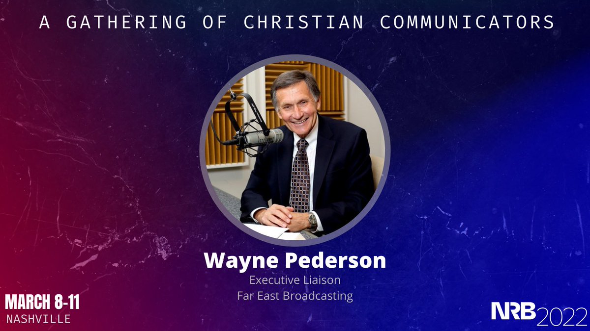 Inviting all my friends at NRB2022 to join me. I’m doing morning devos 8:15 am Thursday.   Gaylord Opryland, Delta BCD Lobby
