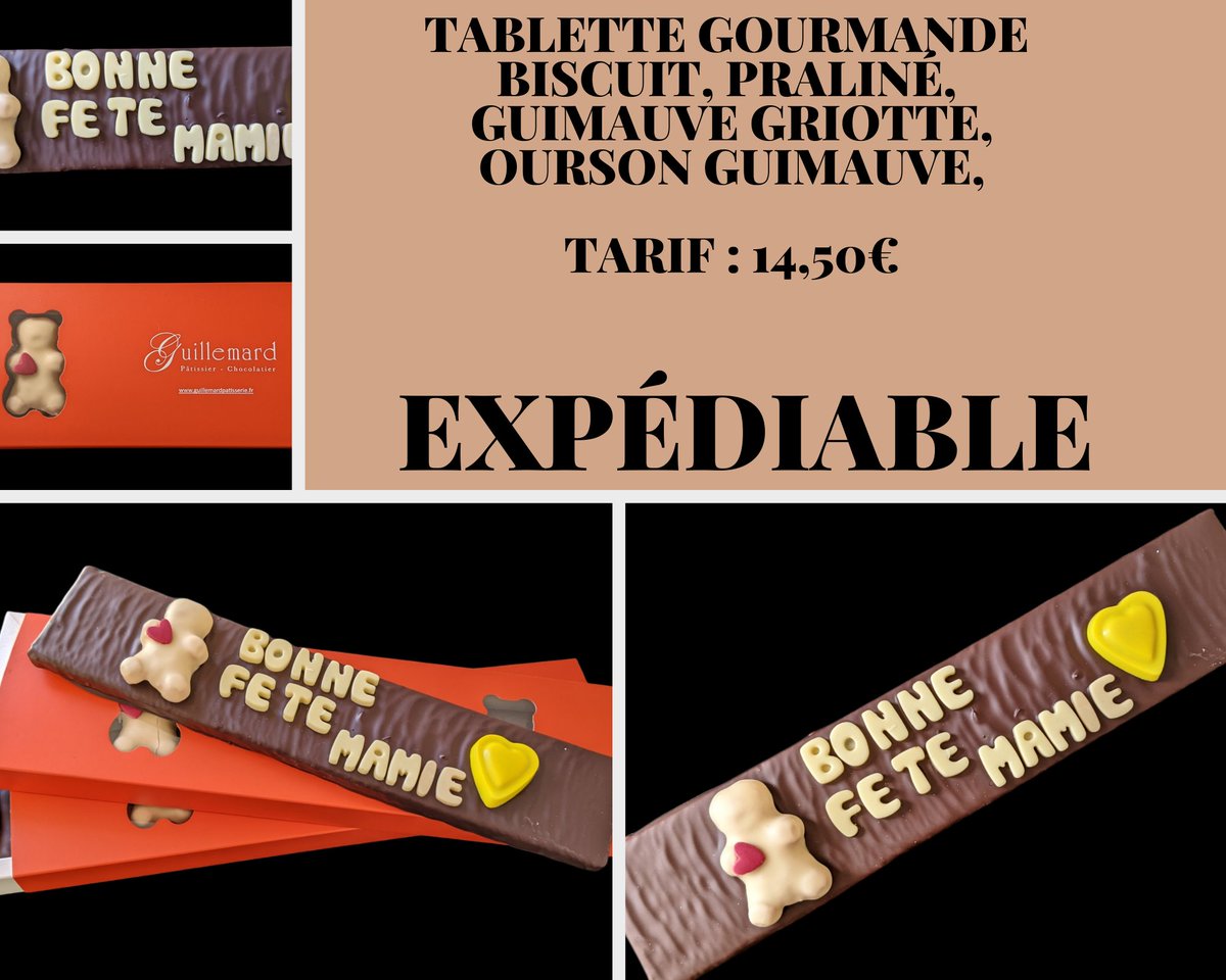 guillemardpatis's tweet photo. Bonne fête mamie ❤️❤️❤️ c'est dimanche 6 mars 😊
Boutique ouverte tous les jours.
Tél 02 43 94 02 11 https://t.co/GS0qf1mWE7