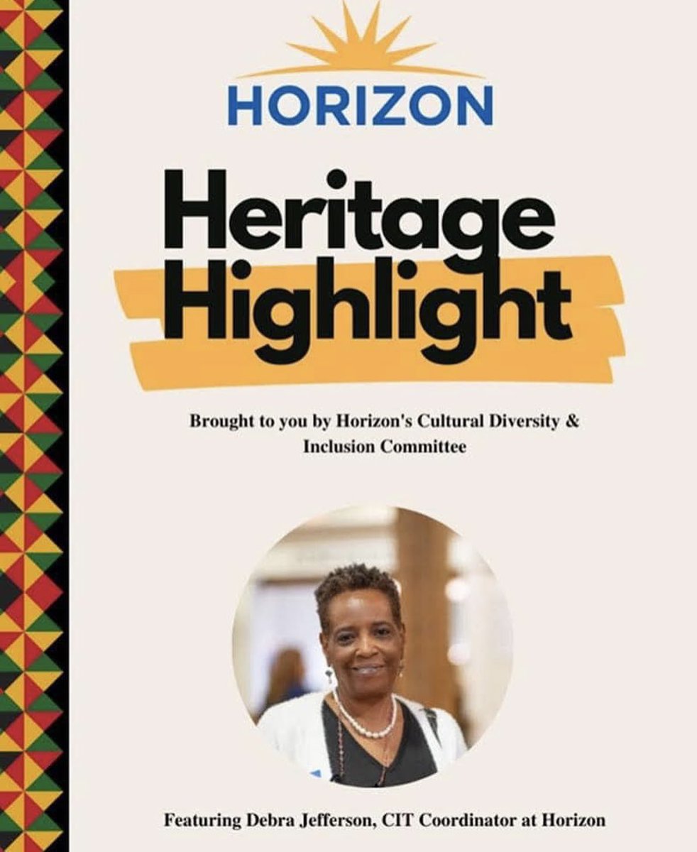 GIO_1941's tweet photo. CHAPTER MEMBER SPOTLIGHT: Debra Jefferson discusses culture and diversity in her role with Horizon Behavioral Health https://t.co/bDD7ZPMDuI