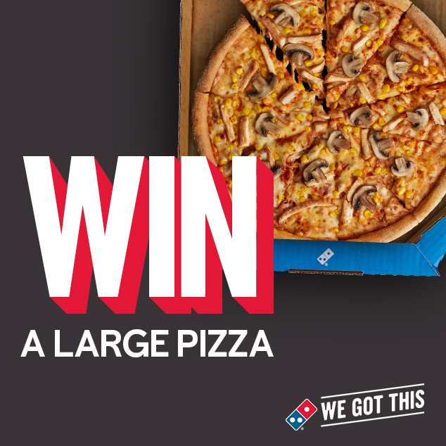 Want to win a FREE LARGE PIZZA?🍕 It's never been easier, pop on over to your University Domino's Instagram page to enter and see their latest post! T&amp;Cs apply.