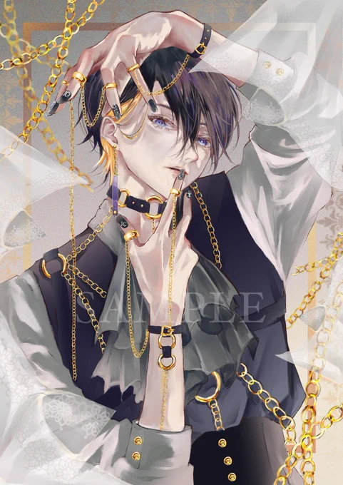 Rim Birthday One-Man Live 
"Choker"  イラストを描きました。 